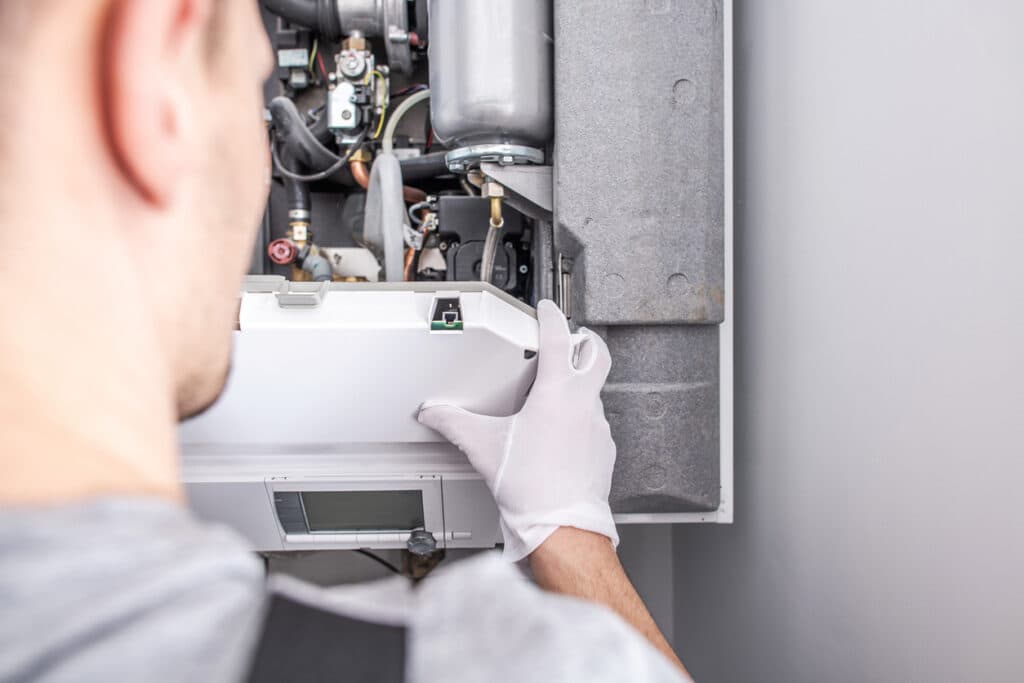 Furnace repair technician